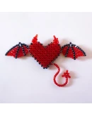 Схема для бисера: Дьявольское сердце RUEN