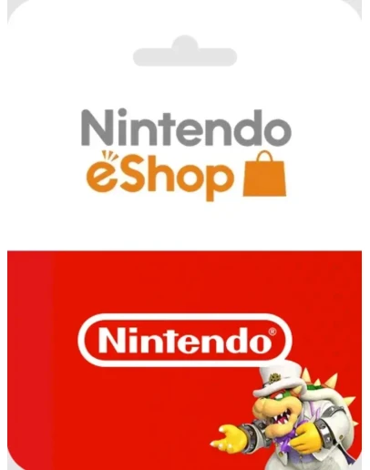 Nintendo eShop GIFT CARD15 - 200 EUR Европа