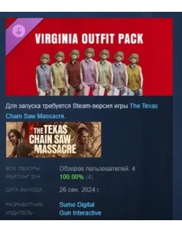 The Texas Chain Saw Massacre - Virginia Outfit Pack 1