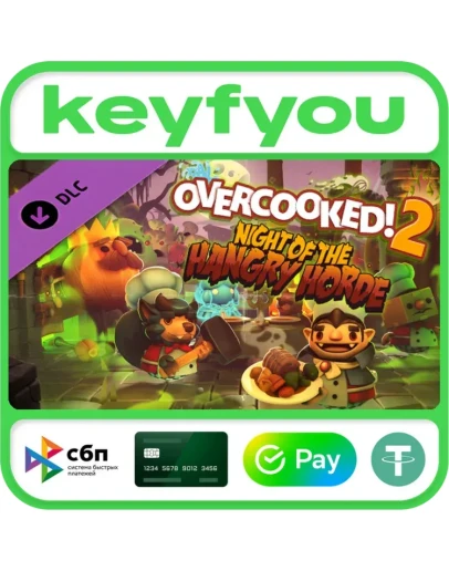 Overcooked! 2 - Night of the Hangry Horde / STEAM DLC