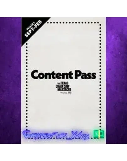 The Texas Chain Saw Massacre - Content Pass XBOX DLC