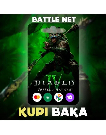 Diablo 4 Vessel of HatredВыбор версииBattle.net