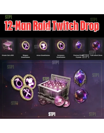Throne and Liberty 6 items12-Man Raid Twitch Drop