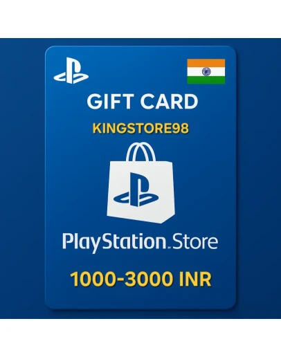Playstation Network PSN Индия 1000-3000 INR 0