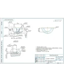 Чертежи головки блока цилиндров двигателя в AutoCAD