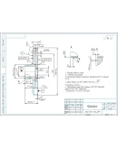 Чертеж сверлильного приспособления с пневмоприводом