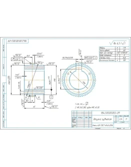 Чертеж и 3д-модель 
