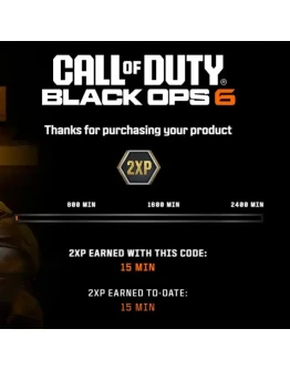 15 Minutes DOUBLE XP Boost l CoD BLACKOPS 7/6