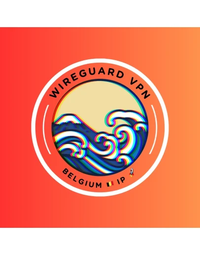 WireGuard VPN Unlimited Бельгия IP 3 Month