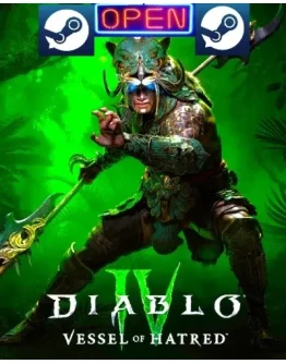 Diablo IV Vessel of Hatred DLC STEAM на 1-14 Дней