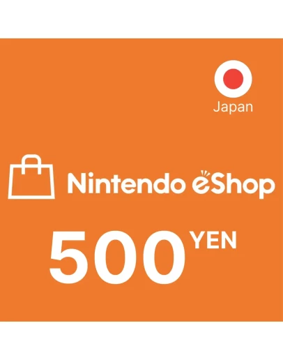 Nintendo eShopGift Card 500 YEN Japan Япония JPY Nintendo eShopGift Card 500 YEN Japan Япония JPY