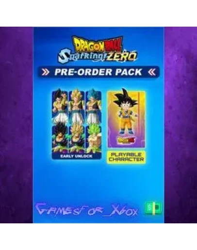 DRAGON BALL Sparking! ZERO Pre-Order Pack XBOX DLC