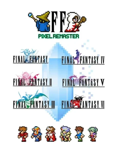 FINAL FANTASY I-VI Bundle Xbox Series XS активация