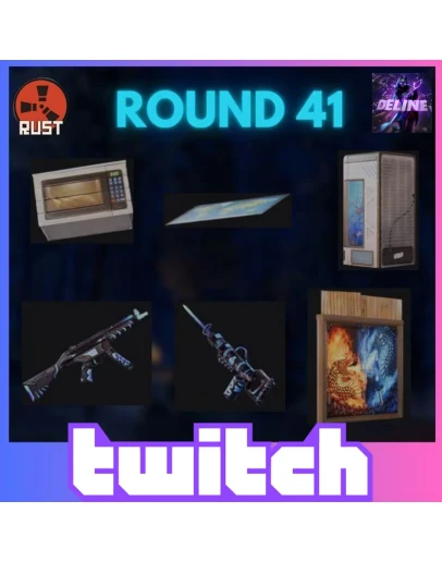 RUST TWITCH DROPS 41 РАУНД АВТОВЫДАЧА 6/6 СКИНОВ