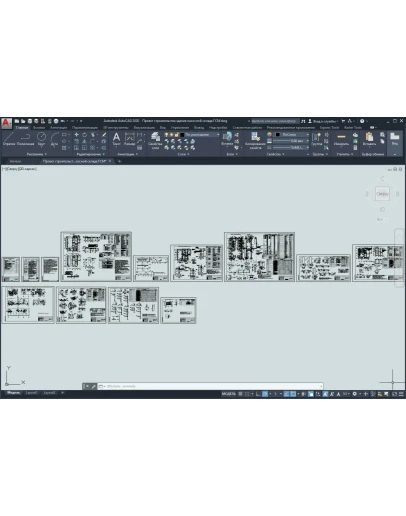 Проект строительства здания насосной склада ГСМ