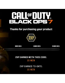 15 Min Double XP / MONSTER ENERGY / CoD Black Ops 7/6