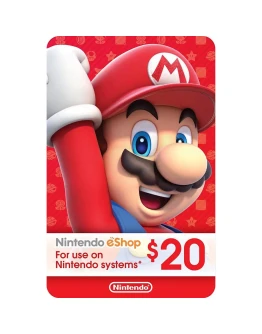КАРТА ОПЛАТЫ NINTENDO ESHOP 20 USD USA