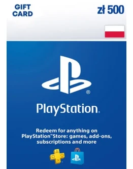 PSN Польша карта пополнения на 500 zl (PLN)