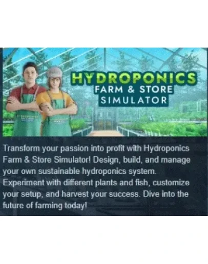 Hydroponics Farm &amp Store Simulator STEAM GIFT РОССИЯ