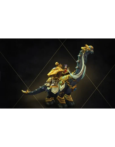 Позолоченный брутозавр торговцаBattle net