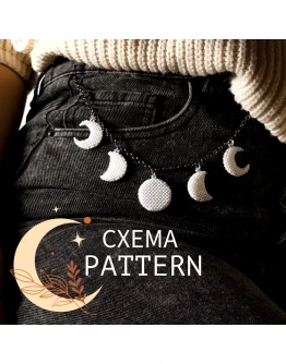 Схемы для бисера: Фазы Луны 3 в 1 RUEN