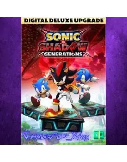SONIC X SHADOW GENERATIONS Digital Deluxe Upgrad XBOX