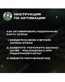 ПОДАРОЧНАЯ КАРТА STEAM (США)
