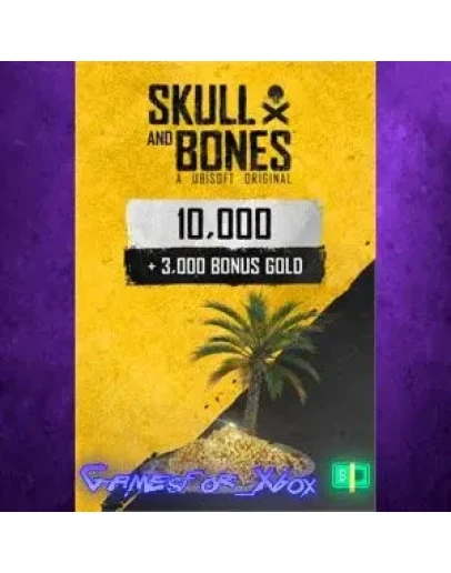 Skull and Bones 13,000 Gold Coins XBOX DLC Skull and Bones 13,000 Gold Coins XBOX DLC