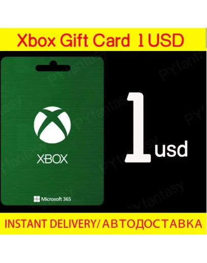 Xbox Gift Card 1 (USD) USA KEY
