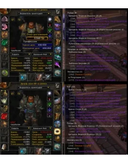 Аккаунт 2330 х100 Воин Гном(м) Альянс