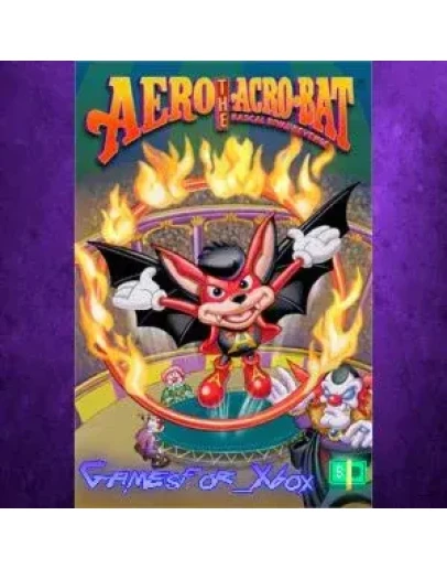 Aero The Acro-Bat Rascal Rival Revenge XBOX