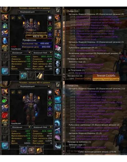 Аккаунт 2334 х100 Паладин Человек(м) Альянс