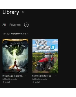 Dragon Age: Inquisition GOTY + Farming Simulator 22 Dragon Age: Inquisition GOTY + Farming Simulator 22
