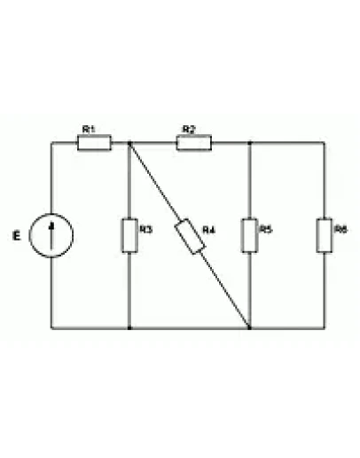 Задача 011006-0101-0002 v (решение от ElektroHelp). Расчет цепи постоянного тока.