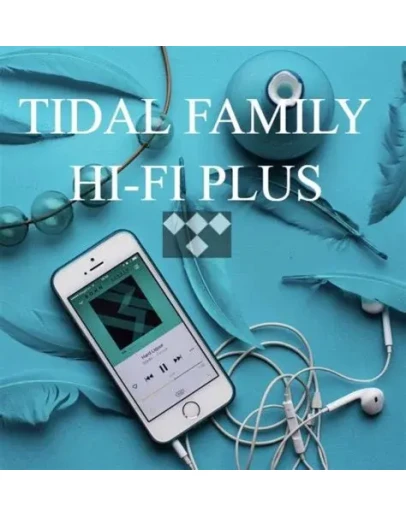 TIDAL HiFi PLUS FAMILY 1 МЕСЯЦЧАСТНЫЙ АККАУНТ