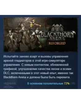 Blackthorn Arena: Reforged АВТОДОСТАВКА STEAM РОССИЯ