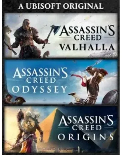 Assassin's Creed Mythology Pack 2020 (3 Части игры)PC