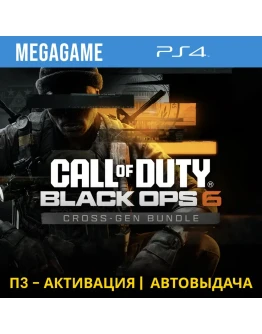 Call of Duty: Black Ops 6 (PS4/RU) П3-Активация