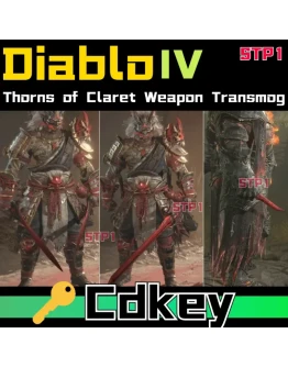 Diablo IV Thorns of Claret Weapon Transmog