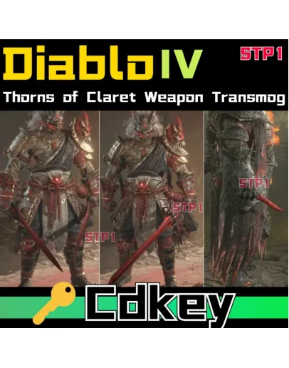 Diablo IV Thorns of Claret Weapon Transmog