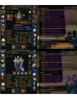 Аккаунт 2342 х5 Паладин Человек(м) Альянс