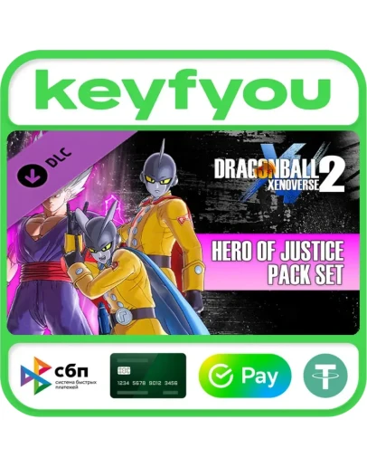 DRAGON BALL XENOVERSE 2 HERO OF JUSTICE Pack Set STEAM