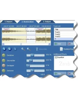 Программа для удаления с плёнок шумов, щелчков + БОНУС