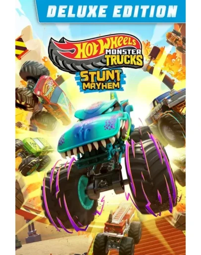 Hot Wheels Monster Trucks Stunt Mayhem Deluxe Xbox акти