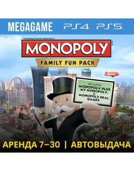Monopoly Family Fun Pack (PS4/PS5/RU) Аренда 7 дней