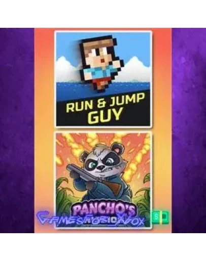 Indie Platformer Bundle Run &amp Jump Guy + Pancho' XBOX