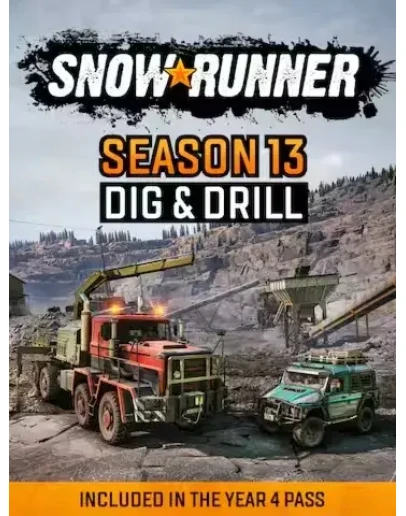 SnowRunner Season 13: Dig & Drill EPIC GAMES SnowRunner Season 13: Dig & Drill EPIC GAMES
