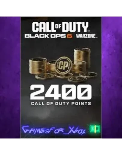 2,400 Black Ops 6 or Call of Duty Warzone Po XBOX DLC