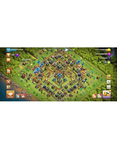 Clash Of Clans 13 TX, BH 08, 54/53/48/45/21 Описание