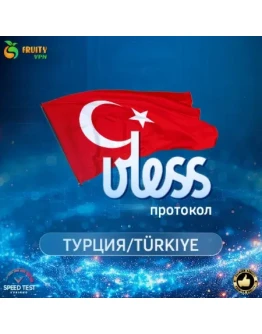VPN VLESS Турция Скорость 2 GbРаботает в РФ
